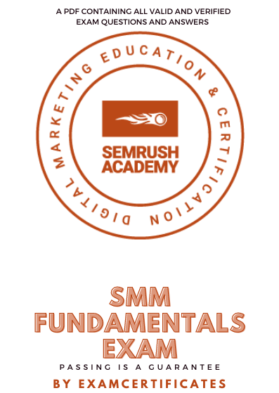 Semrush SMM Fundamentals Exam Exams Answers pdf